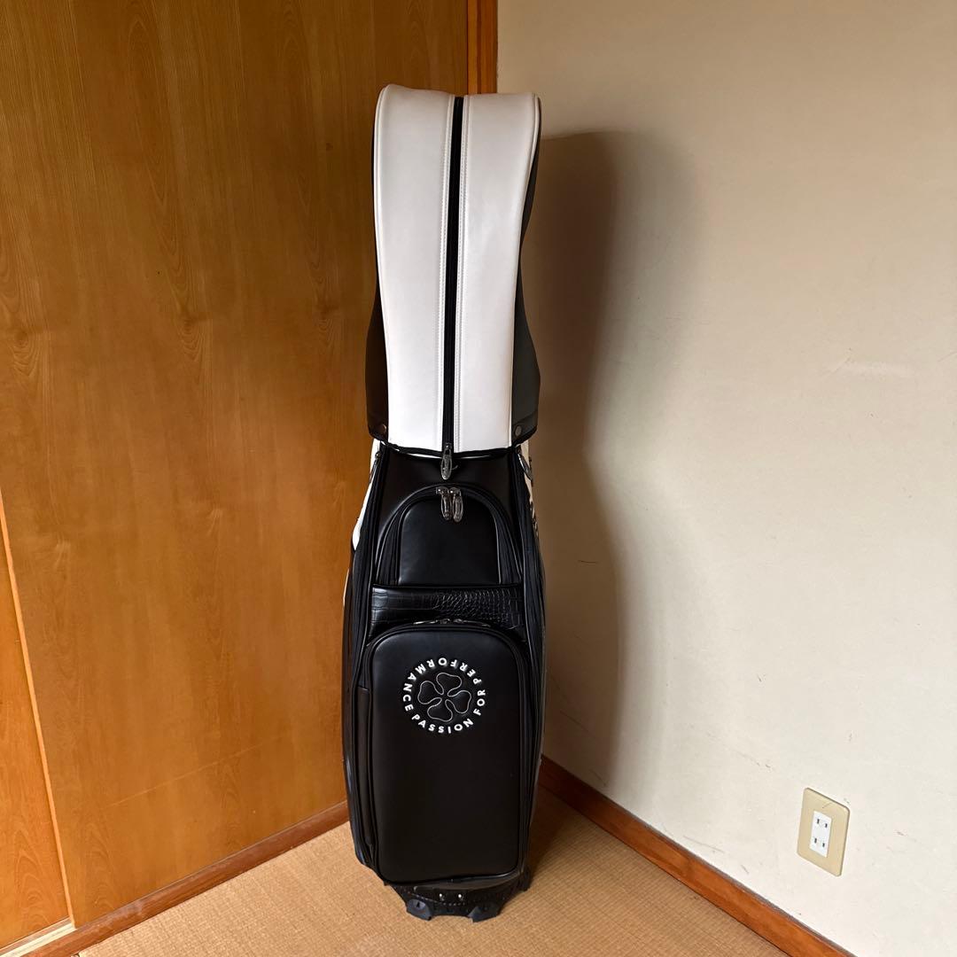 BALDO キャディバッグ 黒/白