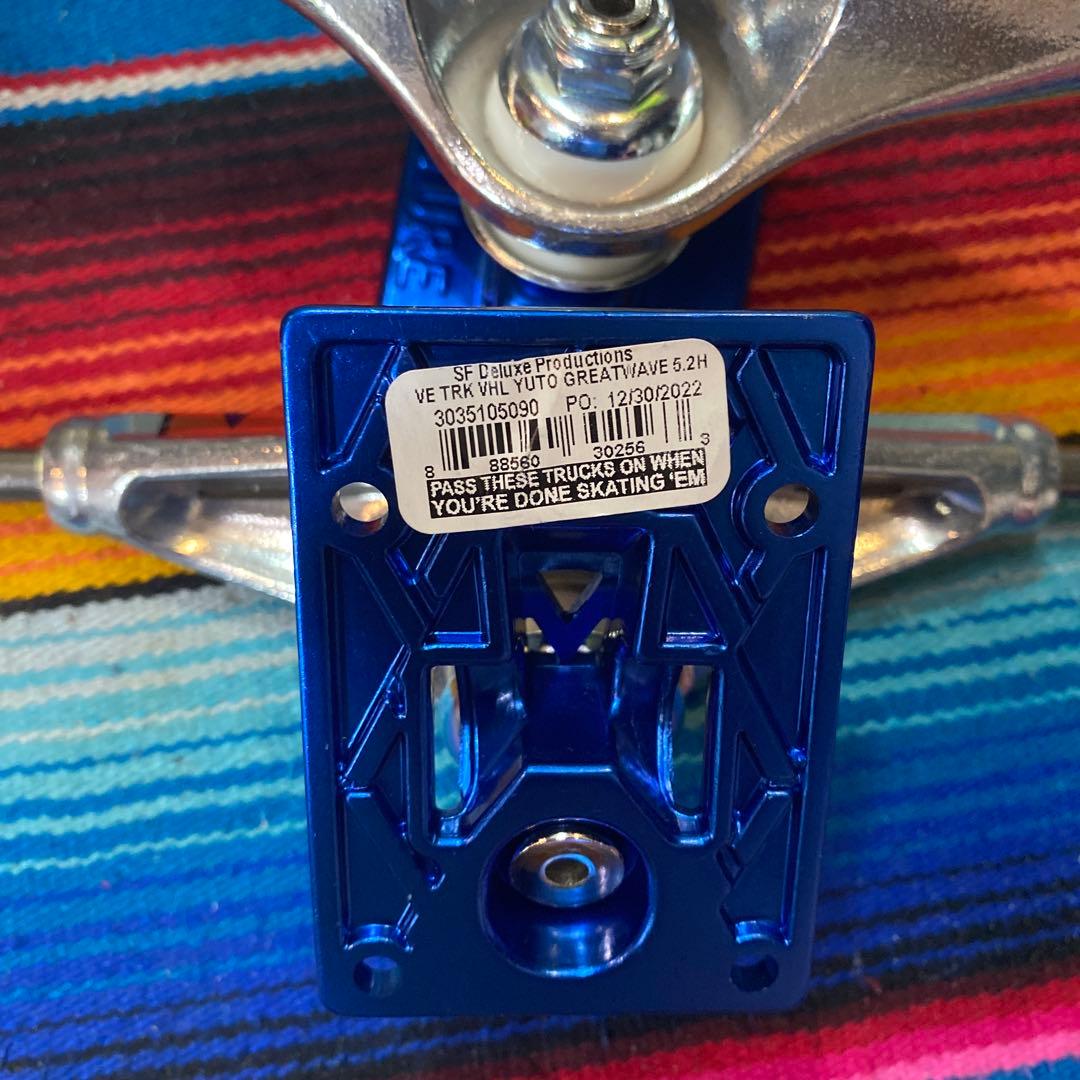 ベンチャー堀込モデルV-HOLLOW YUTO トラック シルバー/ブルー