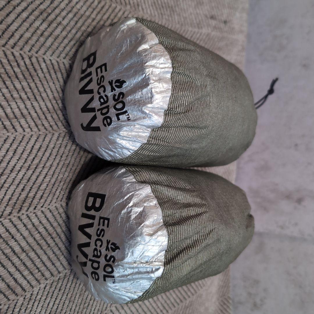 SOL Escape Bivvy 2個セットモンベルニーモMSRコールマン