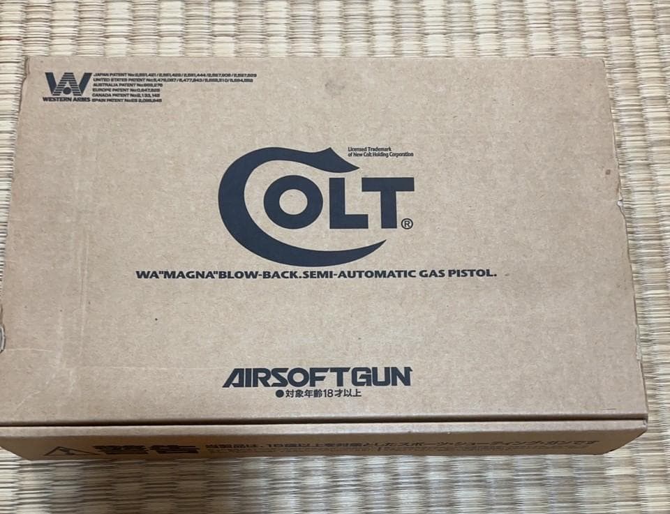 WA /COLT GOVERNMENT ガスガン