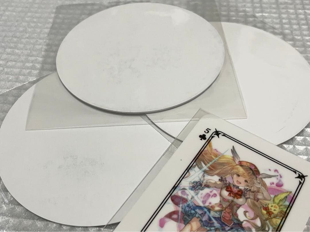 グラブル　グランサイファーキッチン　グラサイキッチン　トランプ　コースター