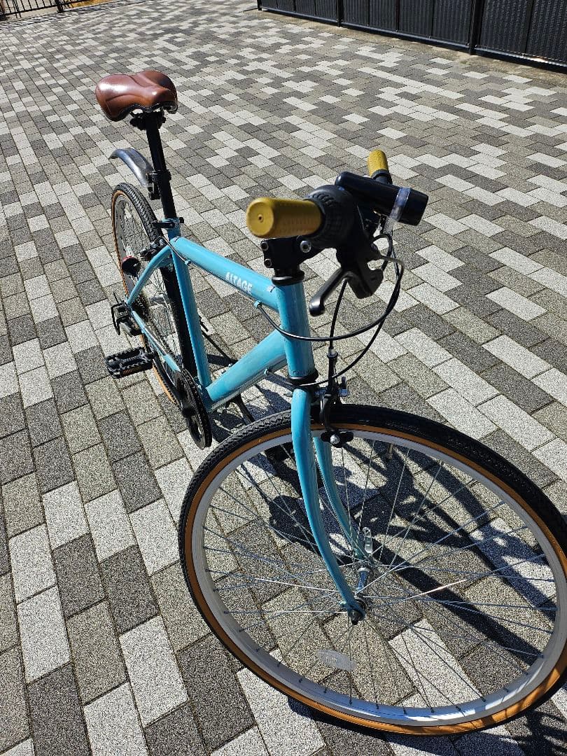 【引取り専用】自転車 クロスバイク 26インチ シマノ製6段変速