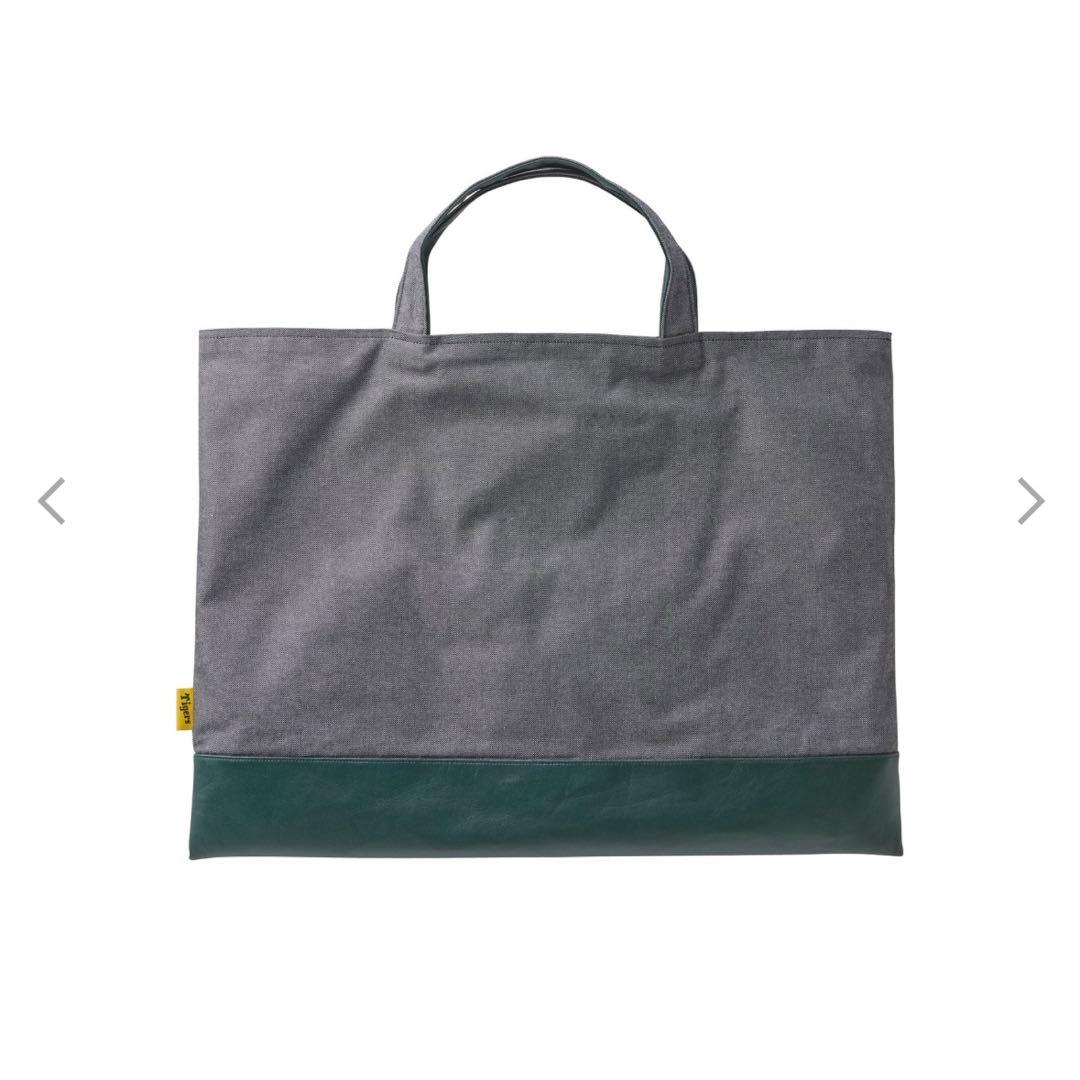 ファミリアx阪神タイガース　デニムバッグ