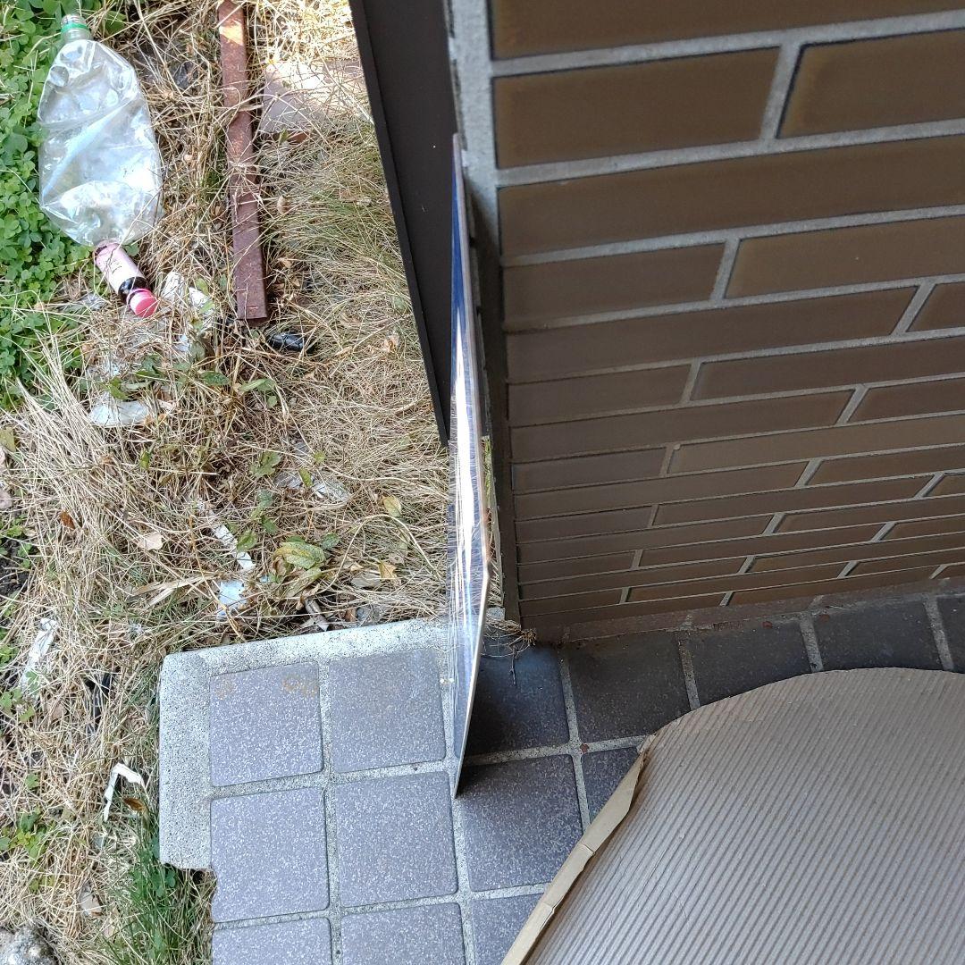 【ひたちなか海浜鉄道　サボ】（表）那珂湊⇔中根 （裏）那珂湊