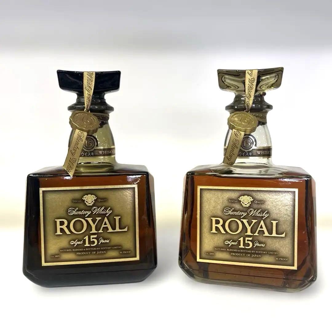 サントリー ローヤル 15年 ゴールドラベル 750ml 2本セット