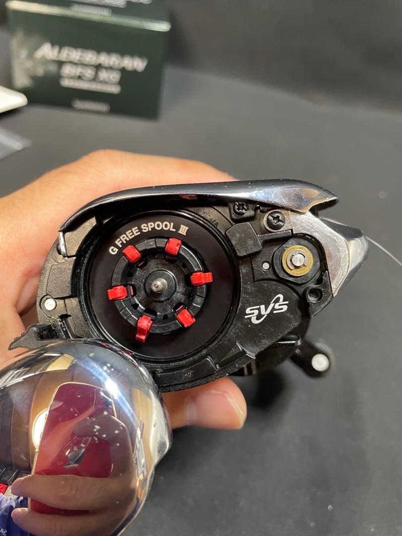 SHIMANO 12アンタレス HG 左ハンドル ベイトリール　1268