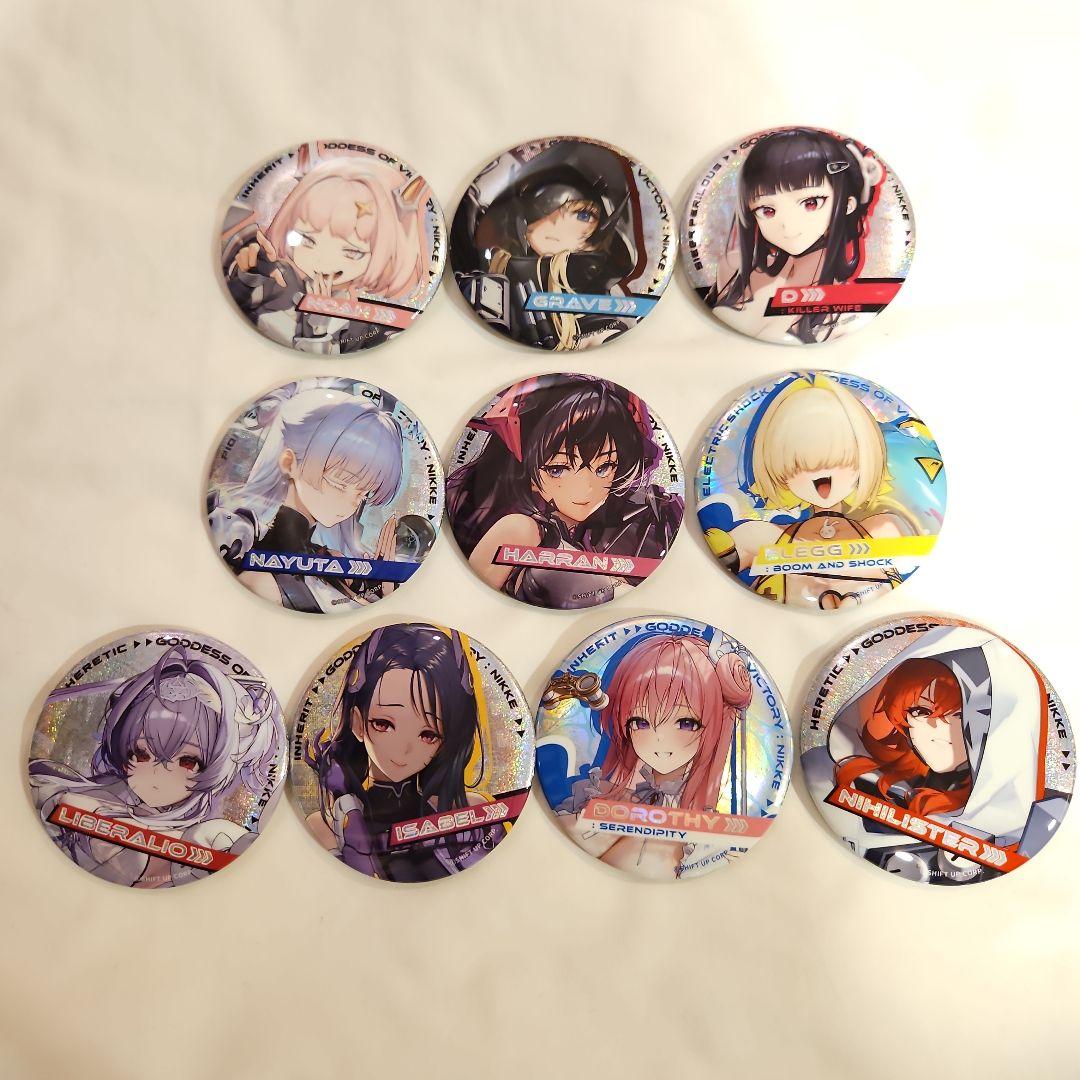 AGF 韓国 NIKKE 缶バッジ コンプ 2025 ニケ