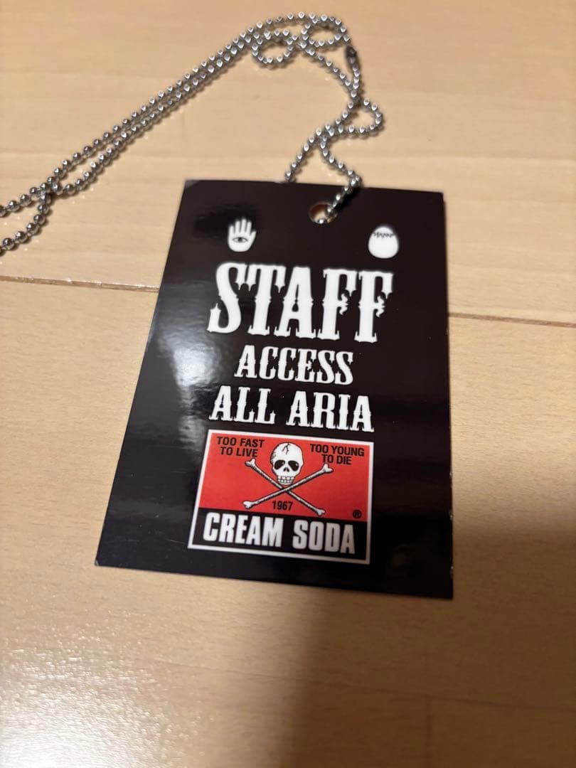 ミュージシャン CREAM SODA NiTE 2018 STAFF PASS