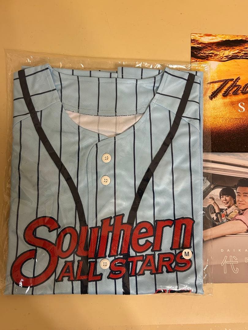 サザンオールスターズ　茅ヶ崎ライブ　ベースボールシャツ　M 新品　代官山通信