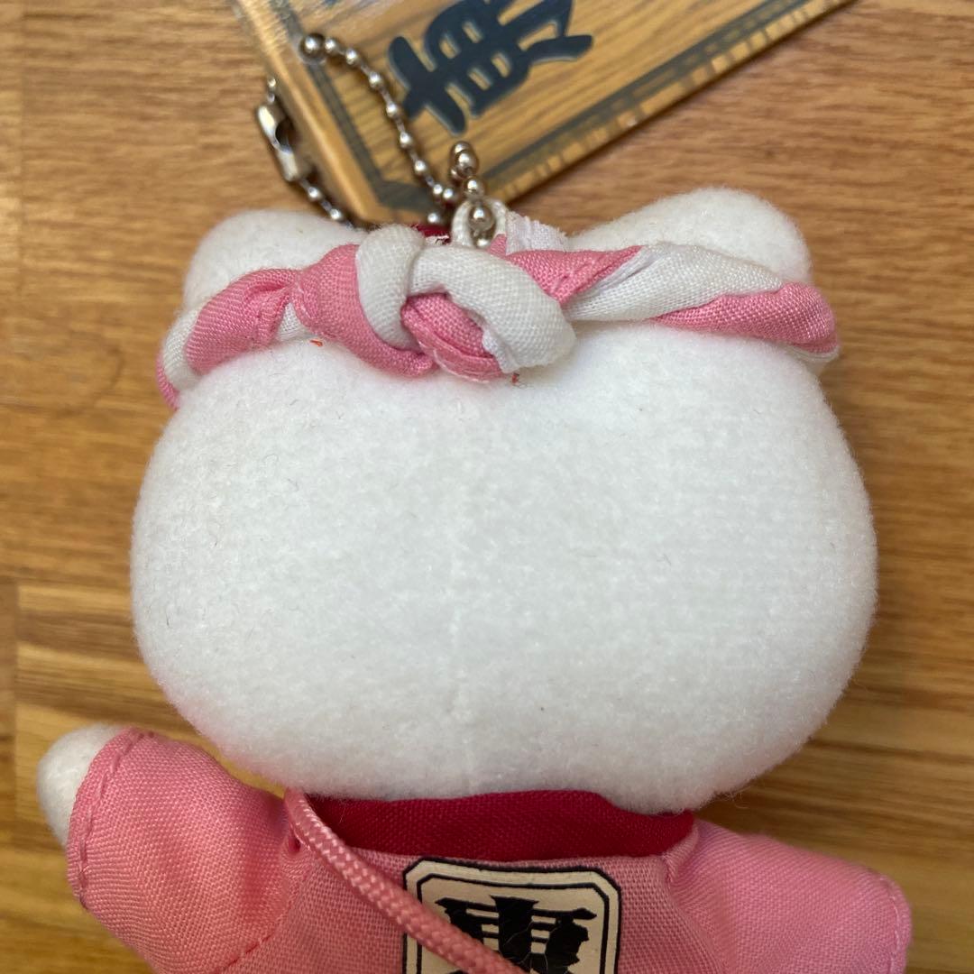 レア　ご当地キティ　ハローキティ ぬいぐるみ キーホルダー　東京　江戸