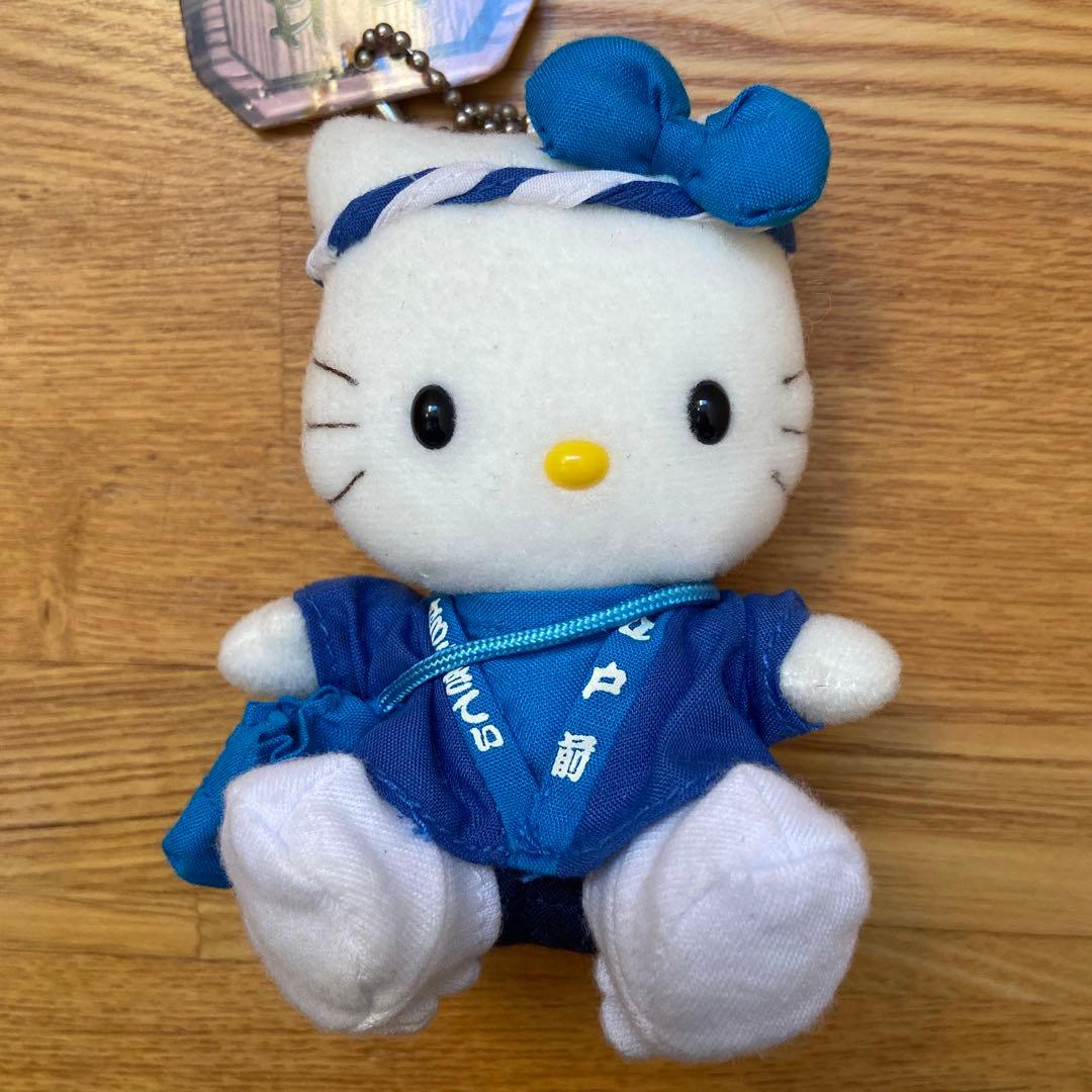 レア　ご当地キティ　ハローキティ ぬいぐるみ キーホルダー　東京　江戸