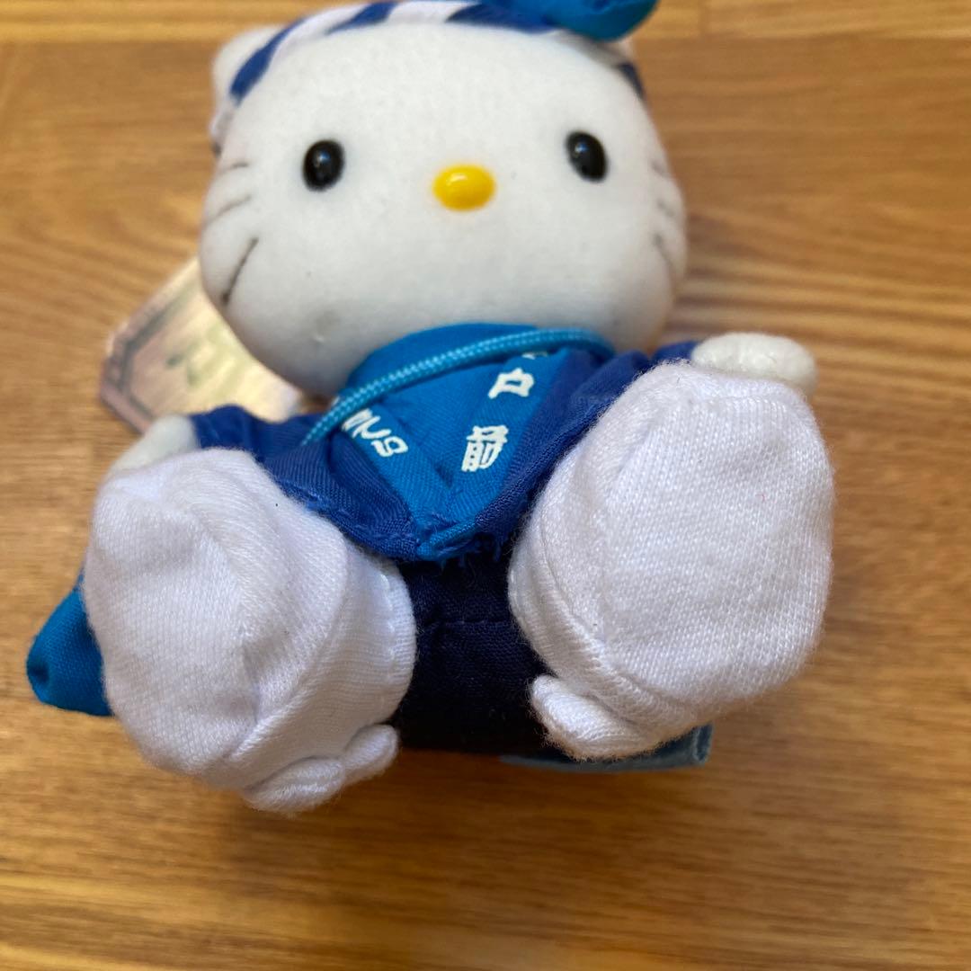 レア　ご当地キティ　ハローキティ ぬいぐるみ キーホルダー　東京　江戸