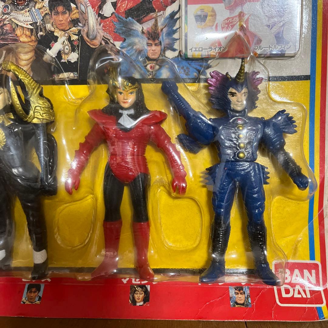 ⚠️デッドストック　超獣戦隊ライブマン　武装頭脳軍　対決セット　当時物