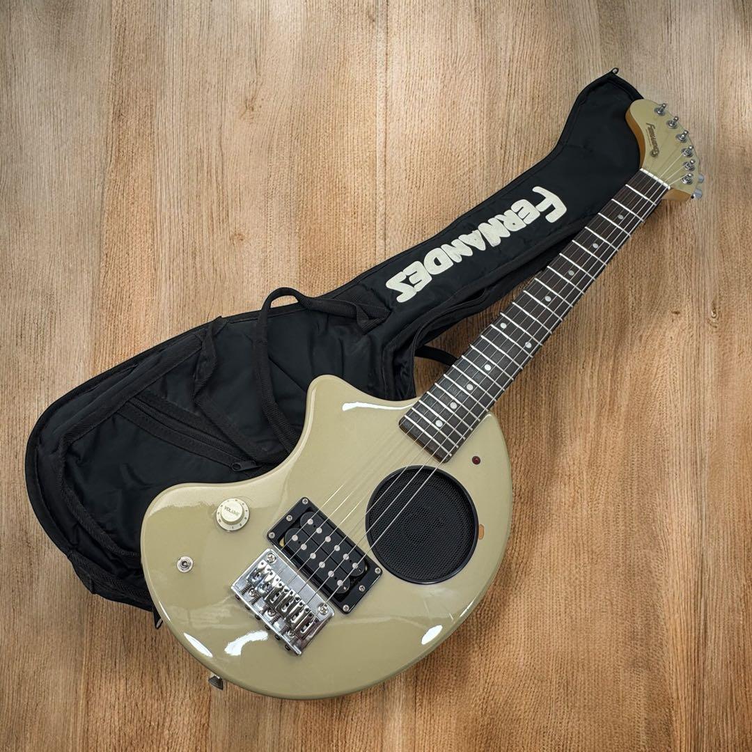 フェルナンデス ZO-3 ベージュ 希少レフティ 弦交換済 専用ソフトケース付