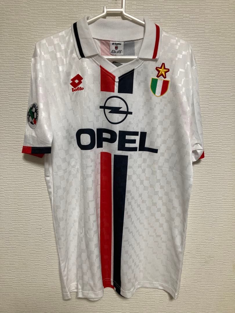 95-93 セリエA ACミラン バッジョ バッジオ ユニフォーム（A）
