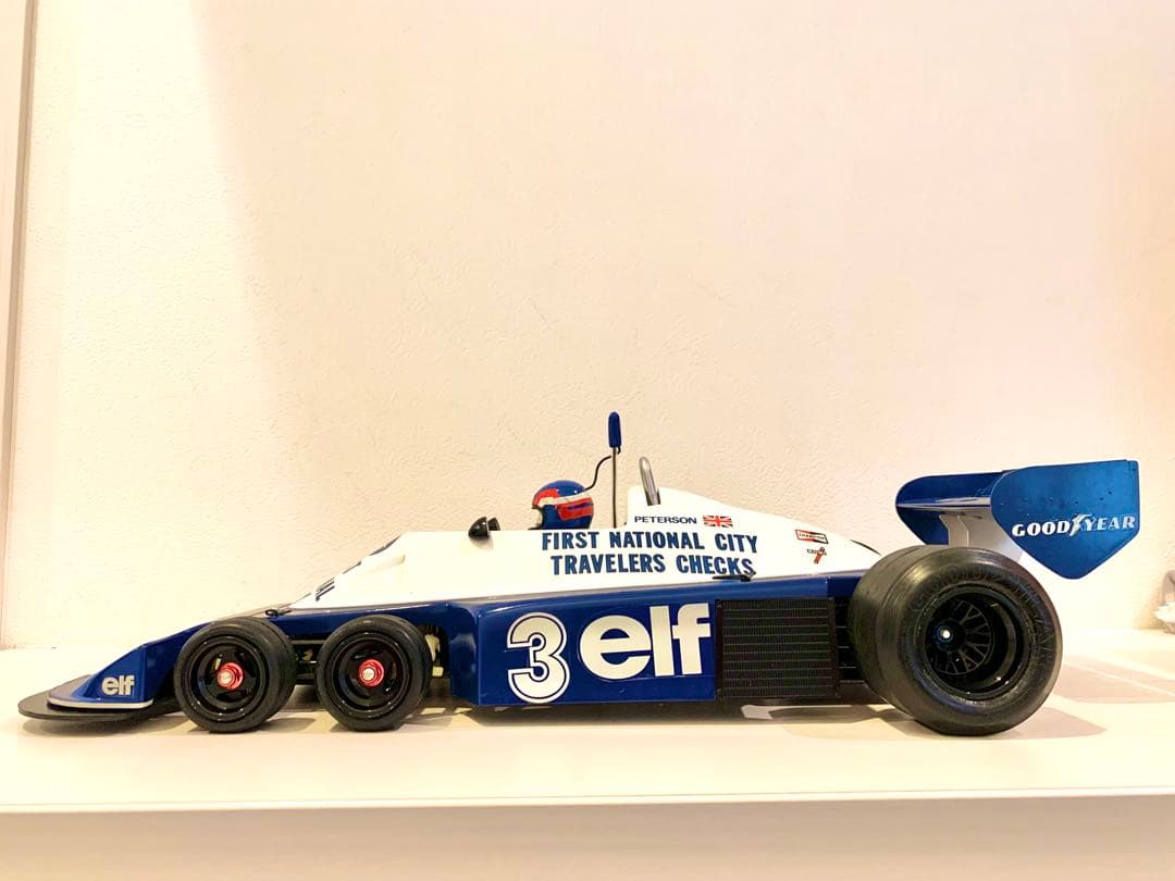 タミヤ タイレル P34 シックスホイラー1/10電動RC 中古品【動作未確認】