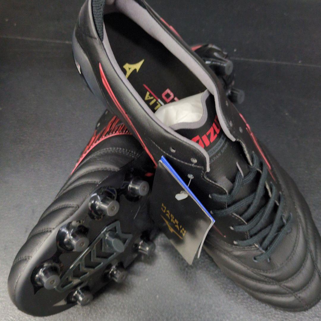 【翌日発送】モレリアネオ4ジャパン 26.5cm ブラック レッド