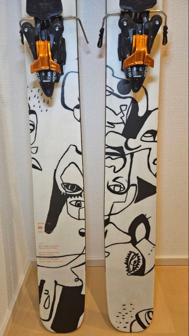 volkl revolt121 184cm MARKER　KINGPIN 10