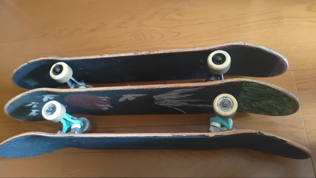 スケートボード　コンプリート1枚　+デッキ