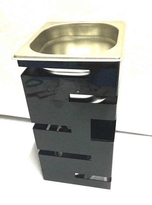 ブッフェスタンド(マットブラック)&ホテルパン2点セット