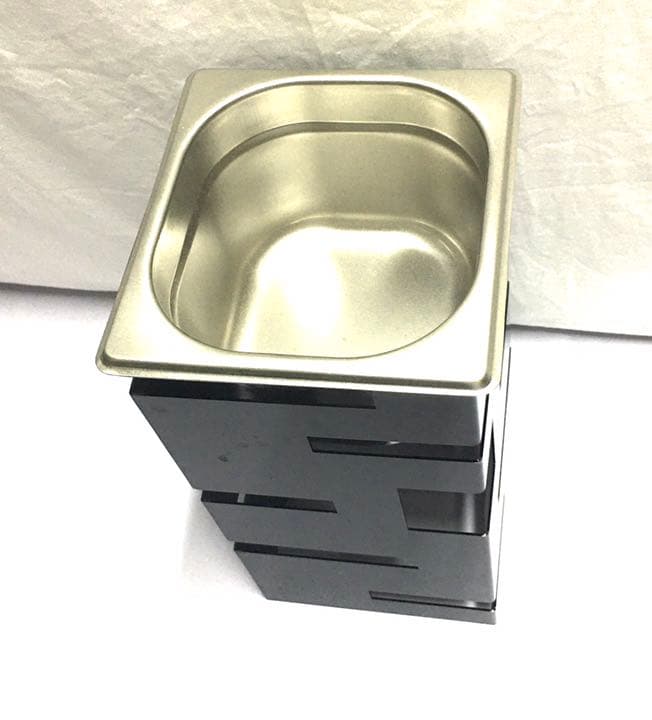 ブッフェスタンド(マットブラック)&ホテルパン2点セット