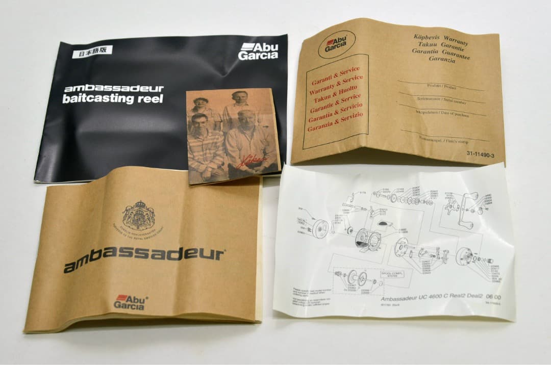 リール Abu Garcia Ambassadeur 4600C Dual2 Dual2