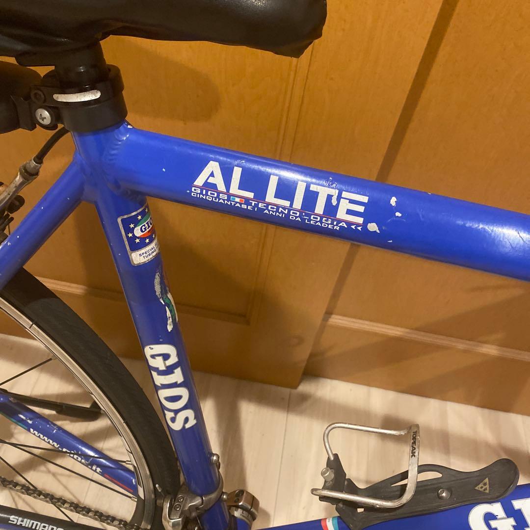 GIOS アルライト サイズ54 ロードバイク 青 身長170〜