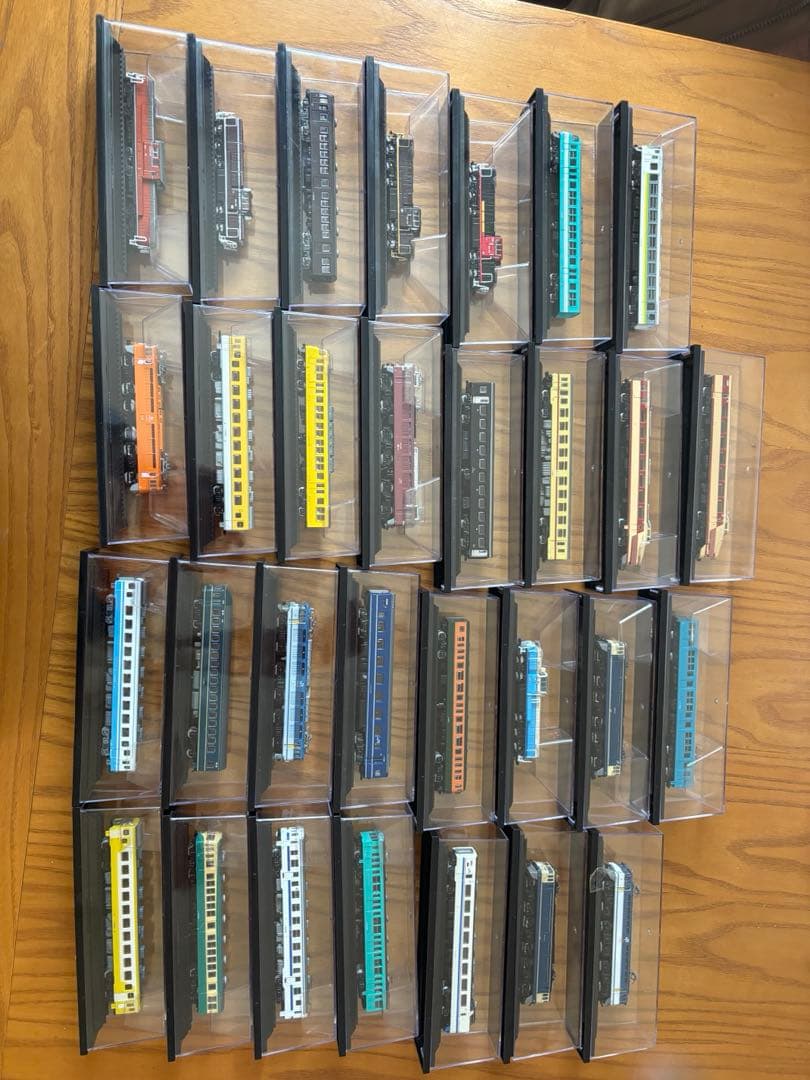 国産鉄道コレクション全国版 」 鉄道模型 30両セット ケース付き