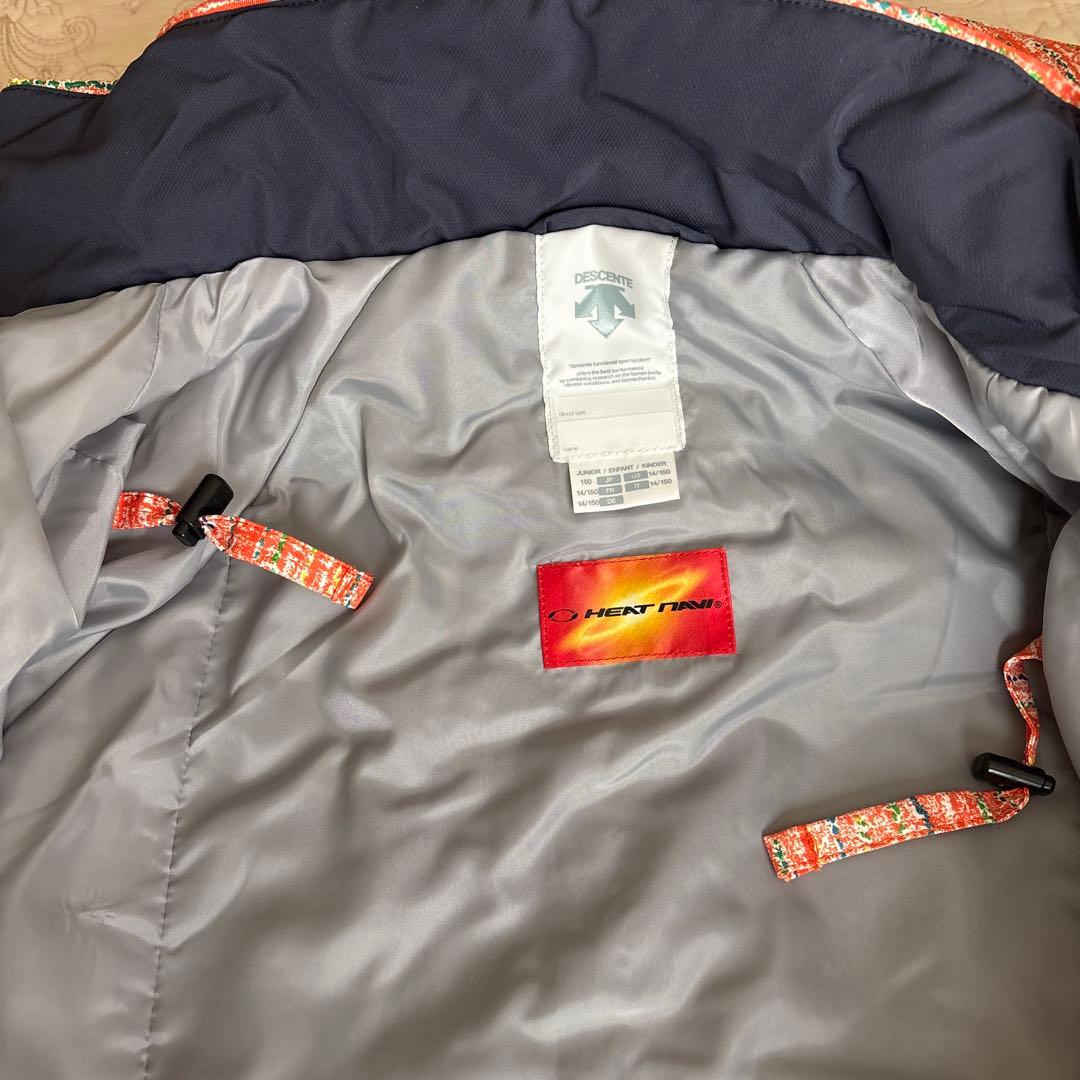 美品　デサント　スキーウェア 150 クリーニング済み