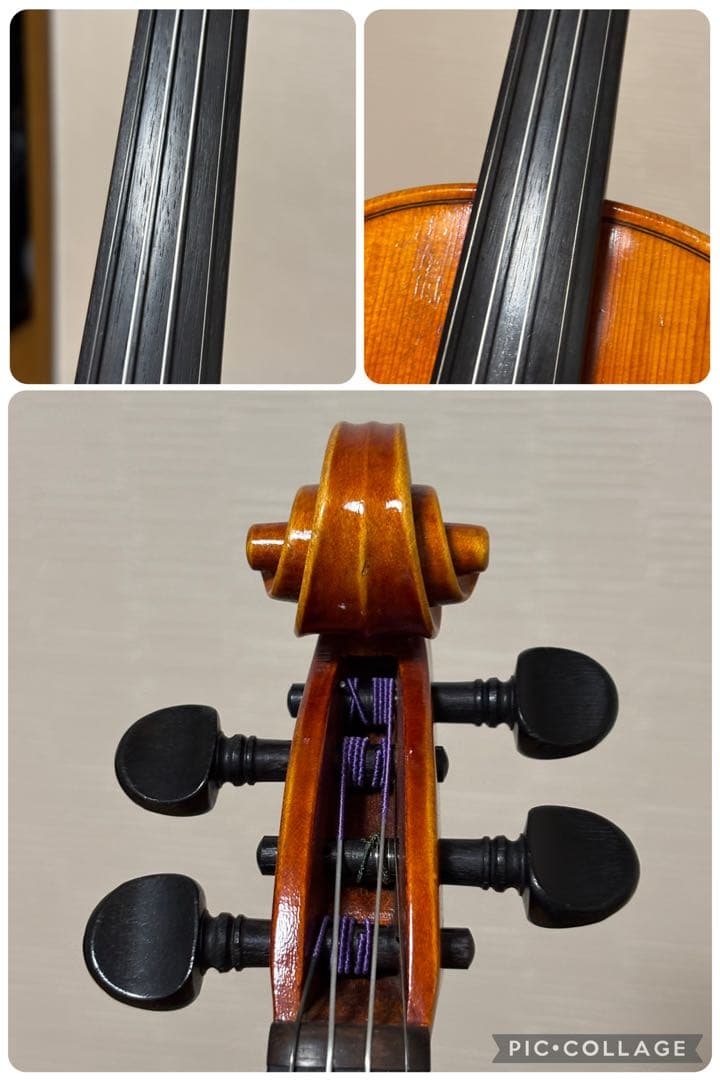 【良響】スズキ　バイオリン　No.520 4/4 1987年