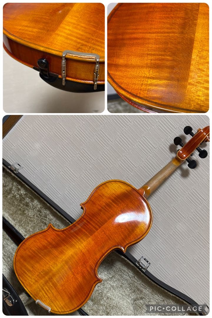 【良響】スズキ　バイオリン　No.520 4/4 1987年