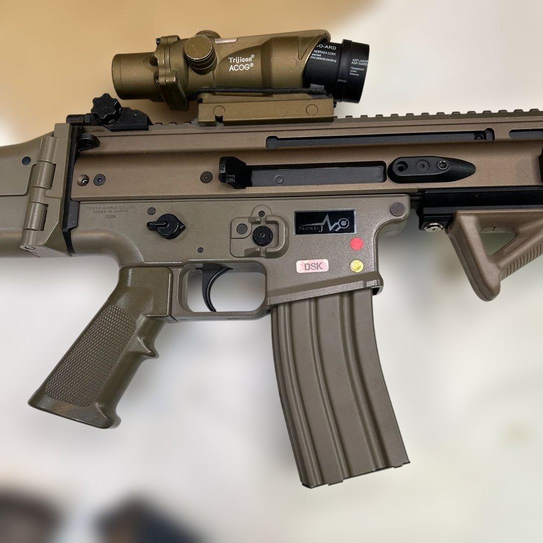 6914 マルイ 次世代電動ガン SCAR−L （FDE）mk16 mod 0