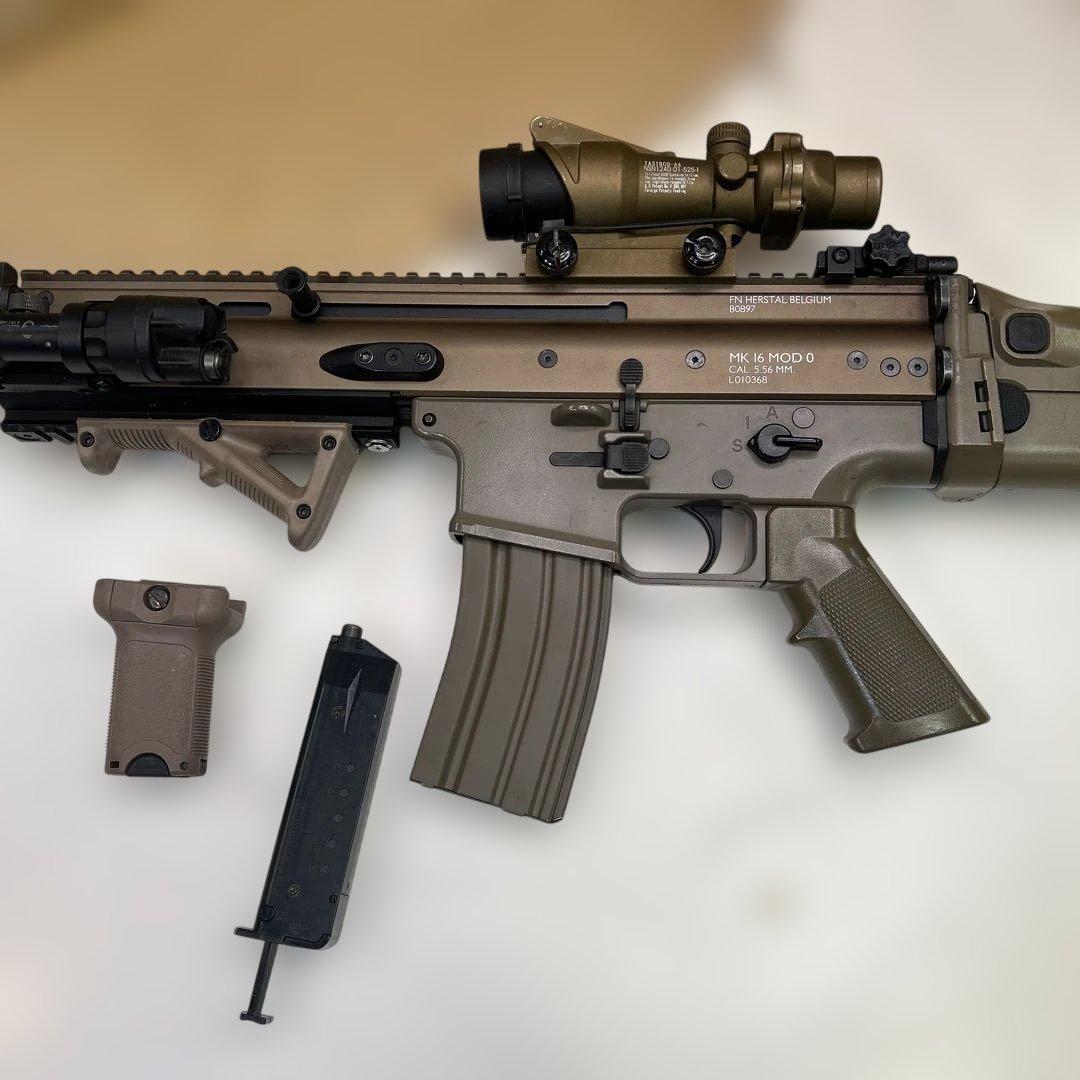 6914 マルイ 次世代電動ガン SCAR−L （FDE）mk16 mod 0