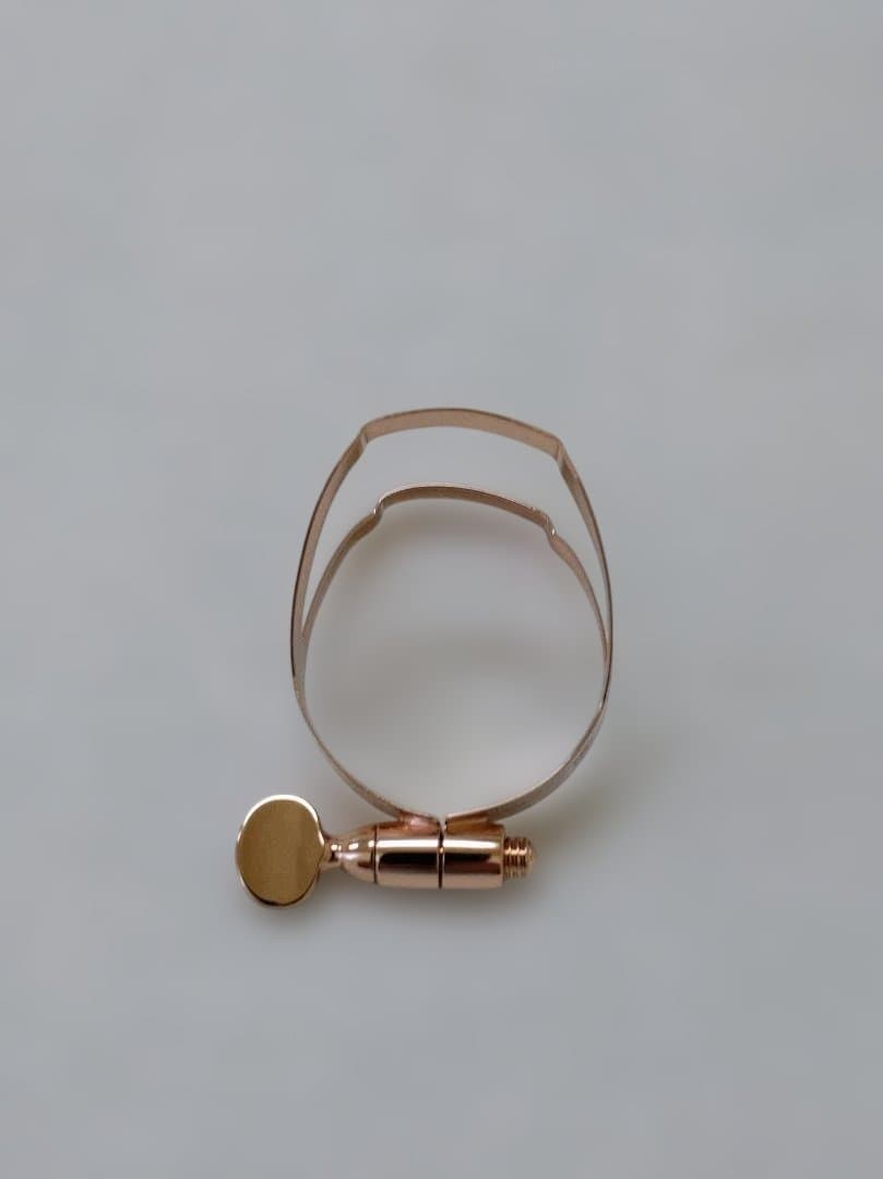 SELMER　バリトンサックス リガチャー　ピンクゴールド