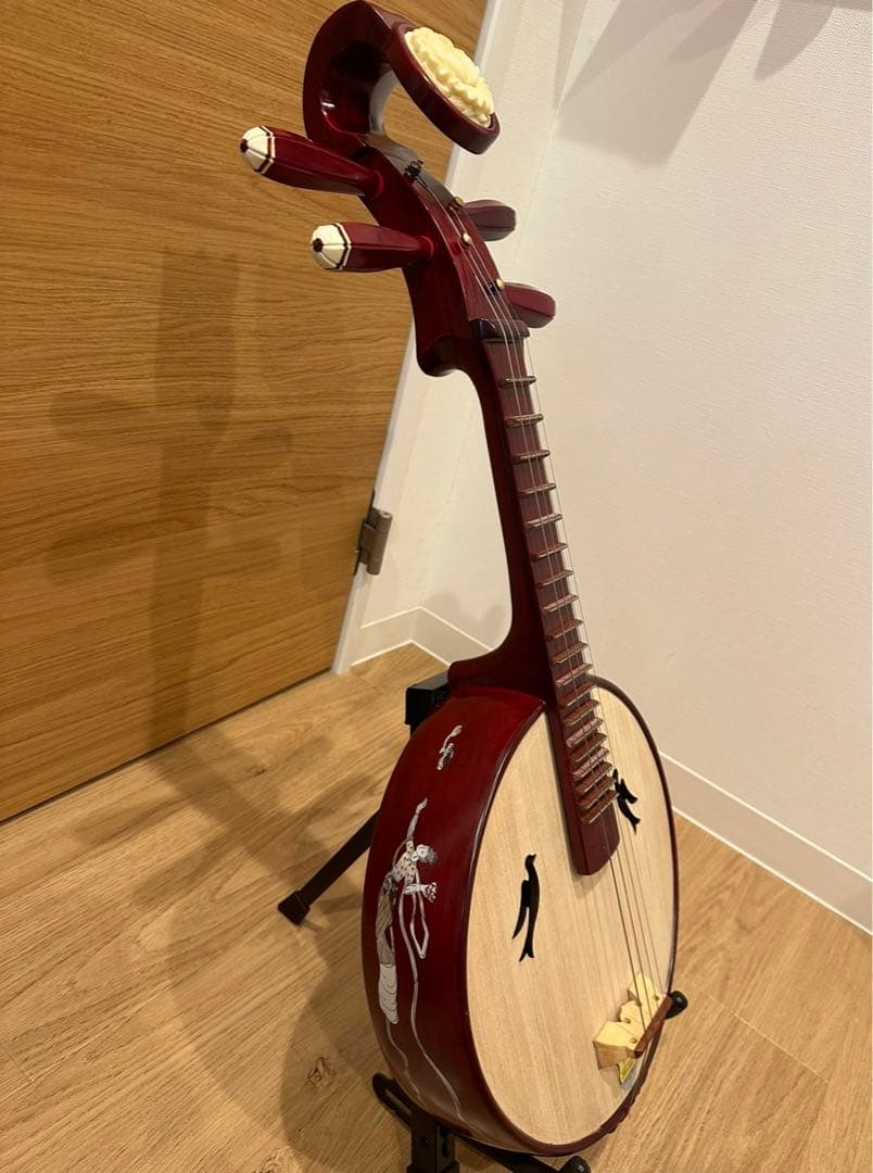 中国民族楽器 江音 紅木 小阮 ルアン