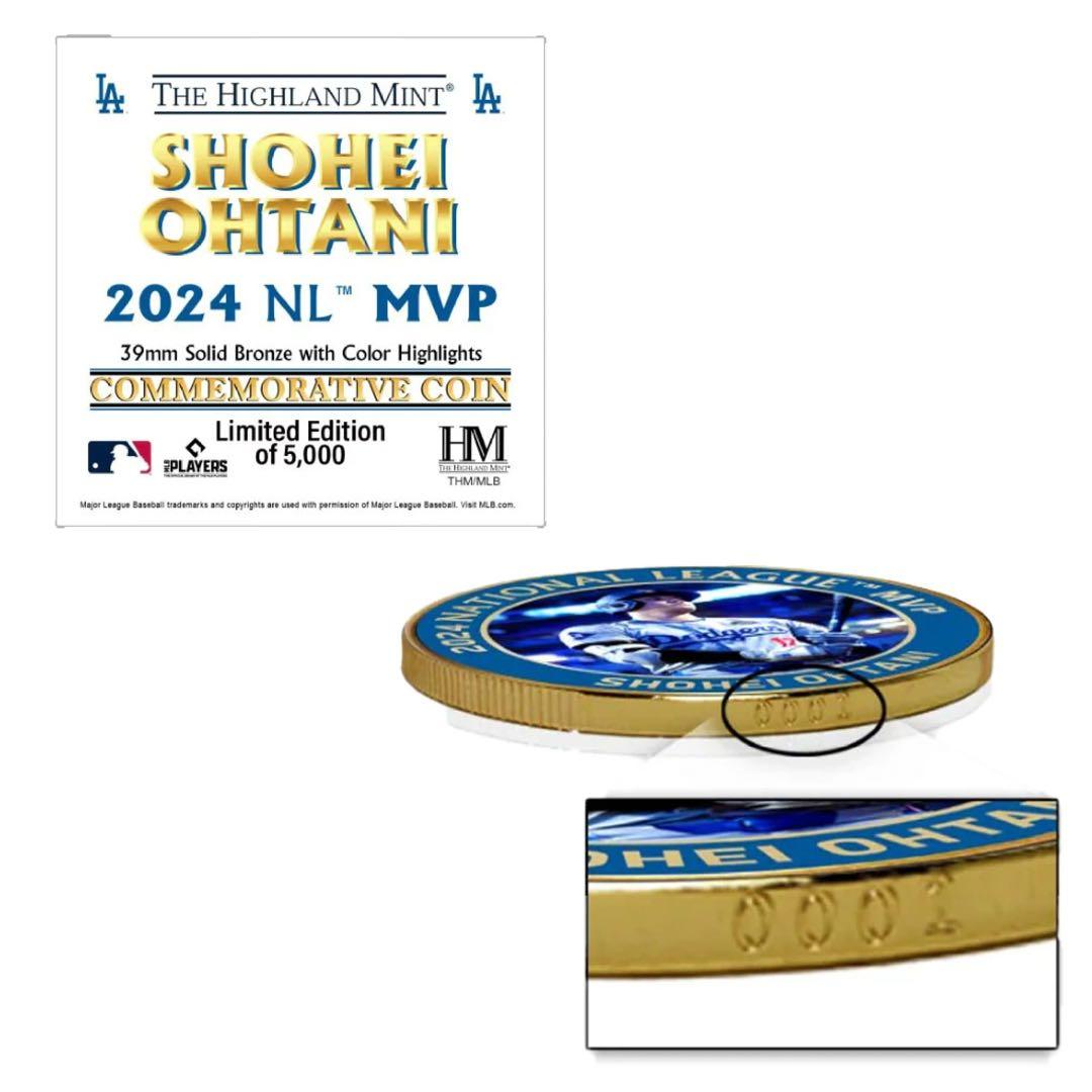 【レア1点物】大谷翔平 ナ・リーグ MVP受賞記念 #1/5000