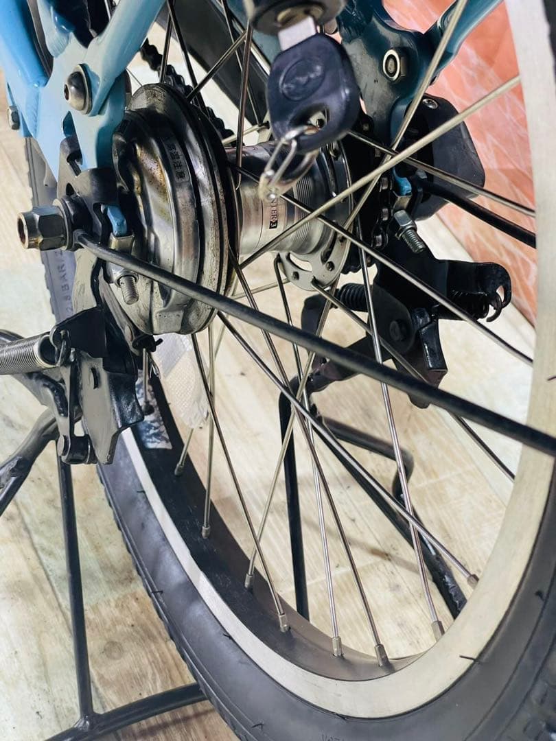 Y2491ヤマハパスキス⭐️激レアカラー！子供乗せ電動アシスト自転車