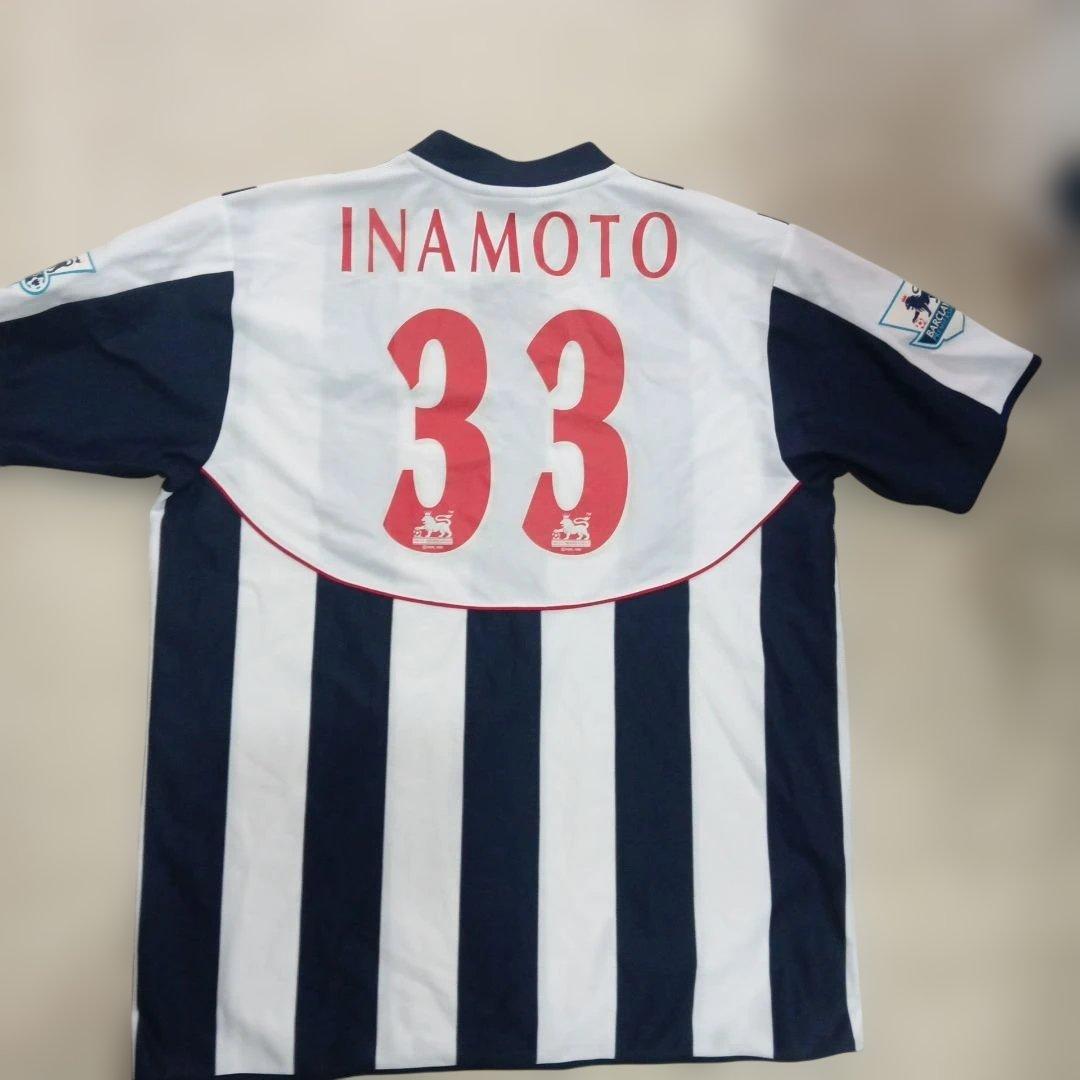 ウェストブロムウィッチ・アルビオン サッカーシャツ稲本モデル