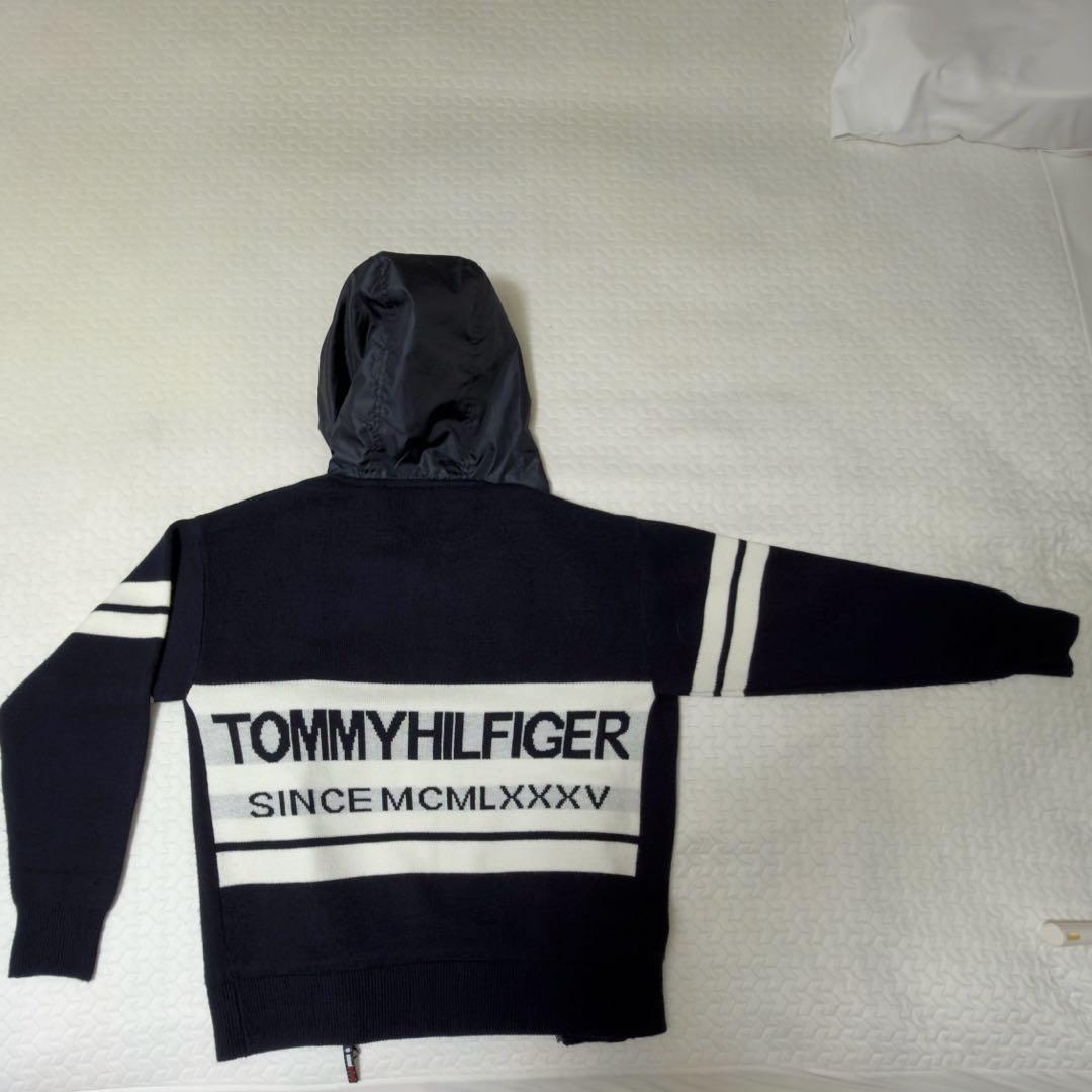   ウインドブレーカーニットパーカー