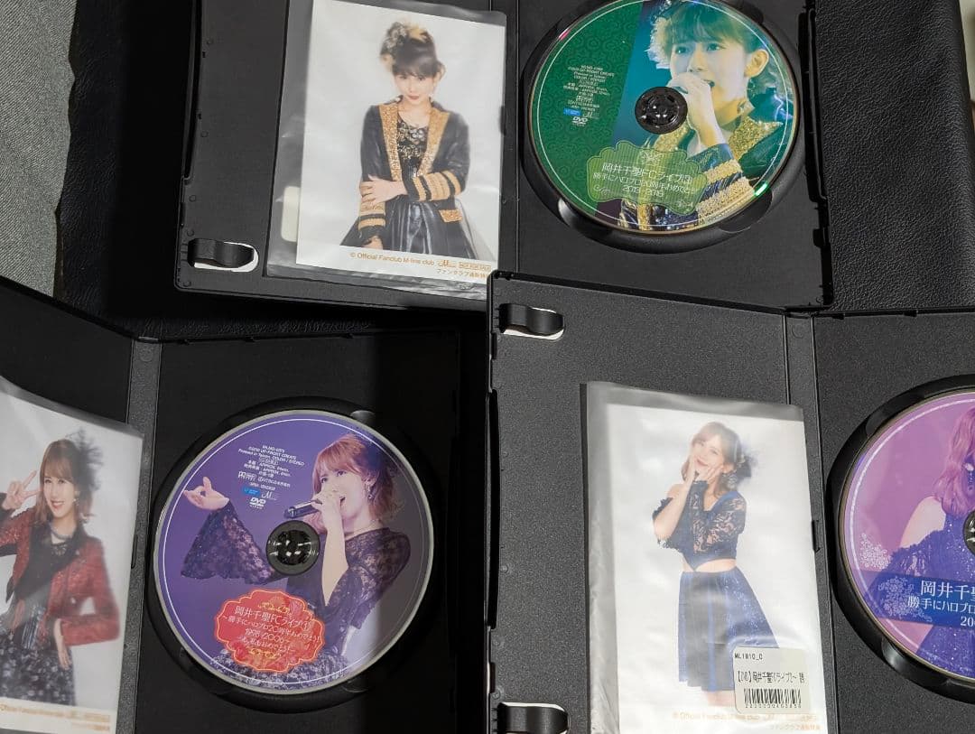 岡井千聖 勝手にハロプロ20周年おめでとう！DVD全3本セット ℃-ute写真付