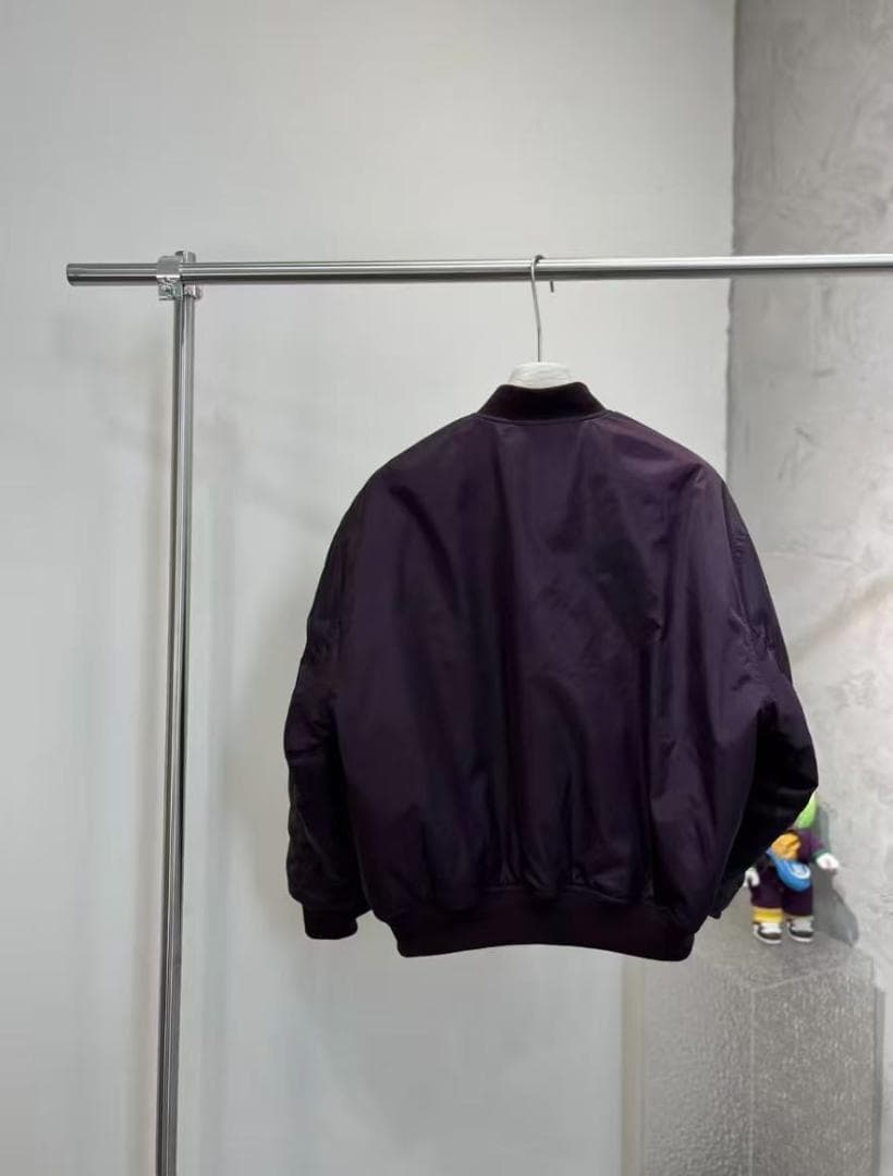 Balenciaga FW25パープル MA-1ジャケット