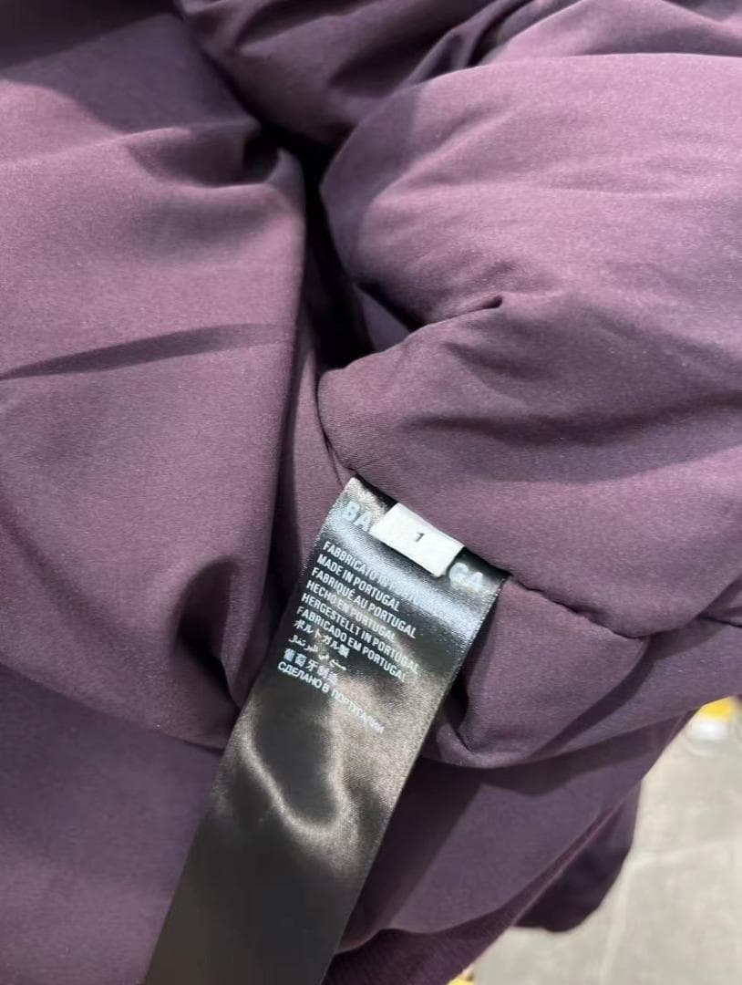 Balenciaga FW25パープル MA-1ジャケット