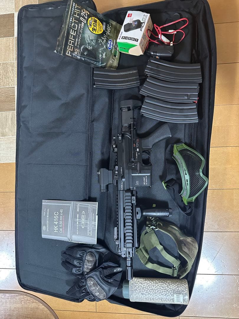 木*ば様 東京マルイ HK416C カスタム 次世代電動ガン その他付属品セット