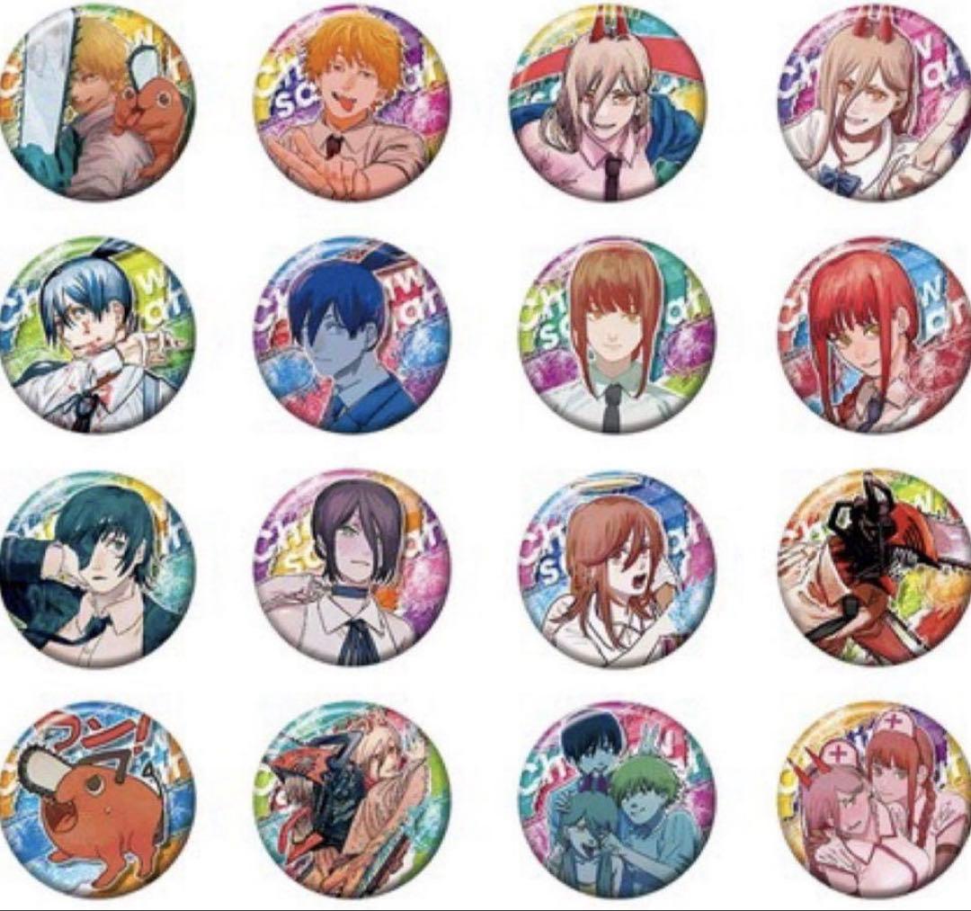 チェンソーマン コレクション缶バッジ 第１弾 全１６種 コンプ