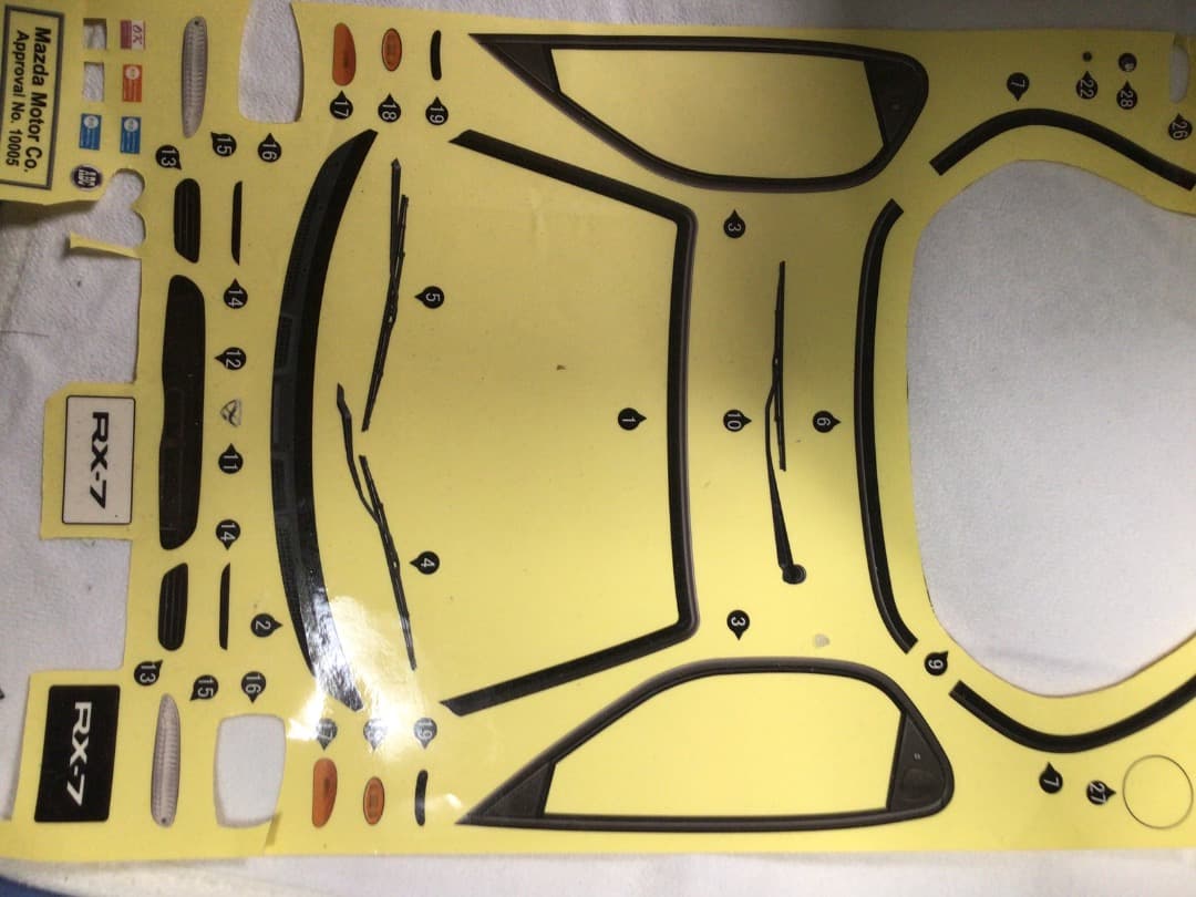 アディクション×ABCホビー　アンフィニRX-7 FD3S 電飾LEDライト付き