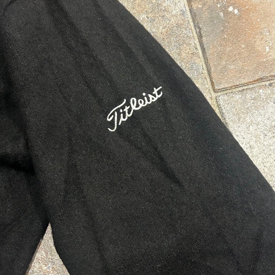 トリプルスター Titleist メンズ カシミヤ 長袖 Vネック