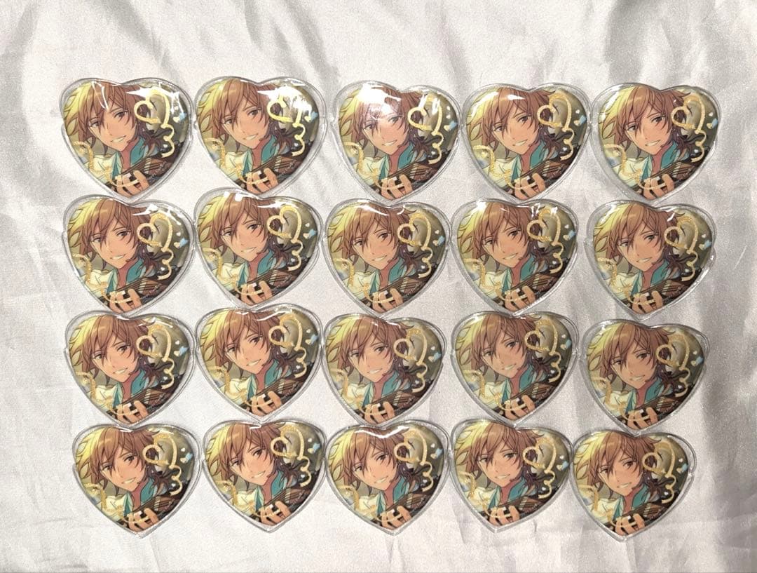 【まとめ】あんスタ ホワイトデー 缶バッジ ハート缶バッジ 羽風薫 20点