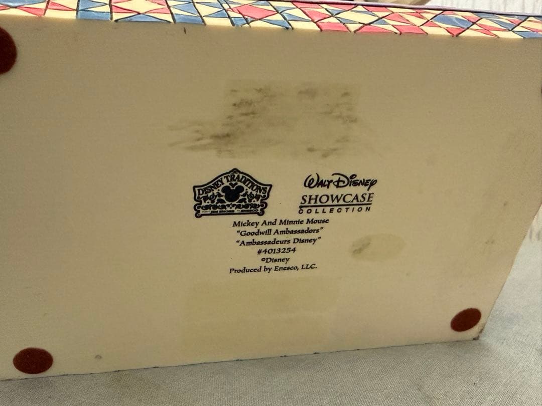 Disney Traditions ジムショア　ミッキー＆ミニー　星条旗