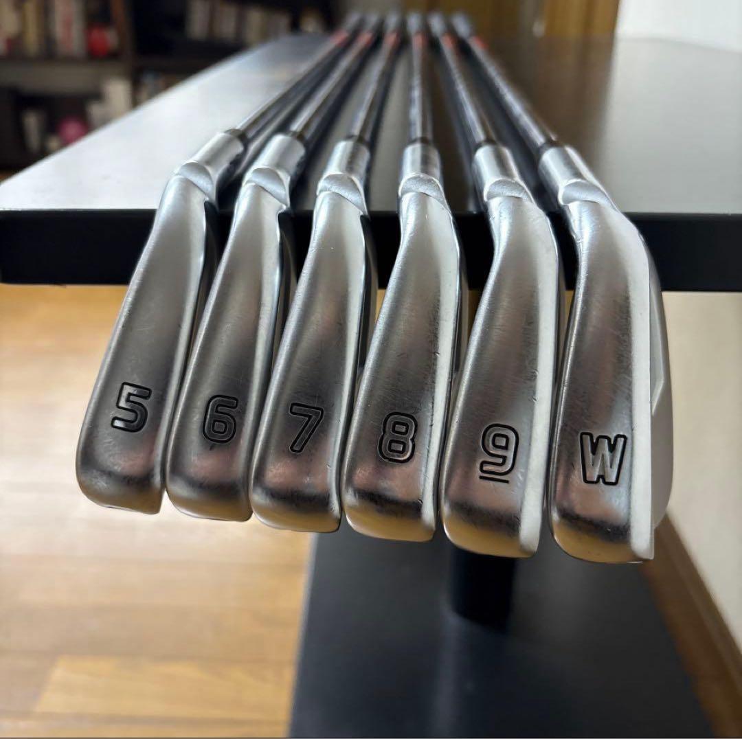 ping i525 アイアン　TOUR105 s 5〜w ６本セット