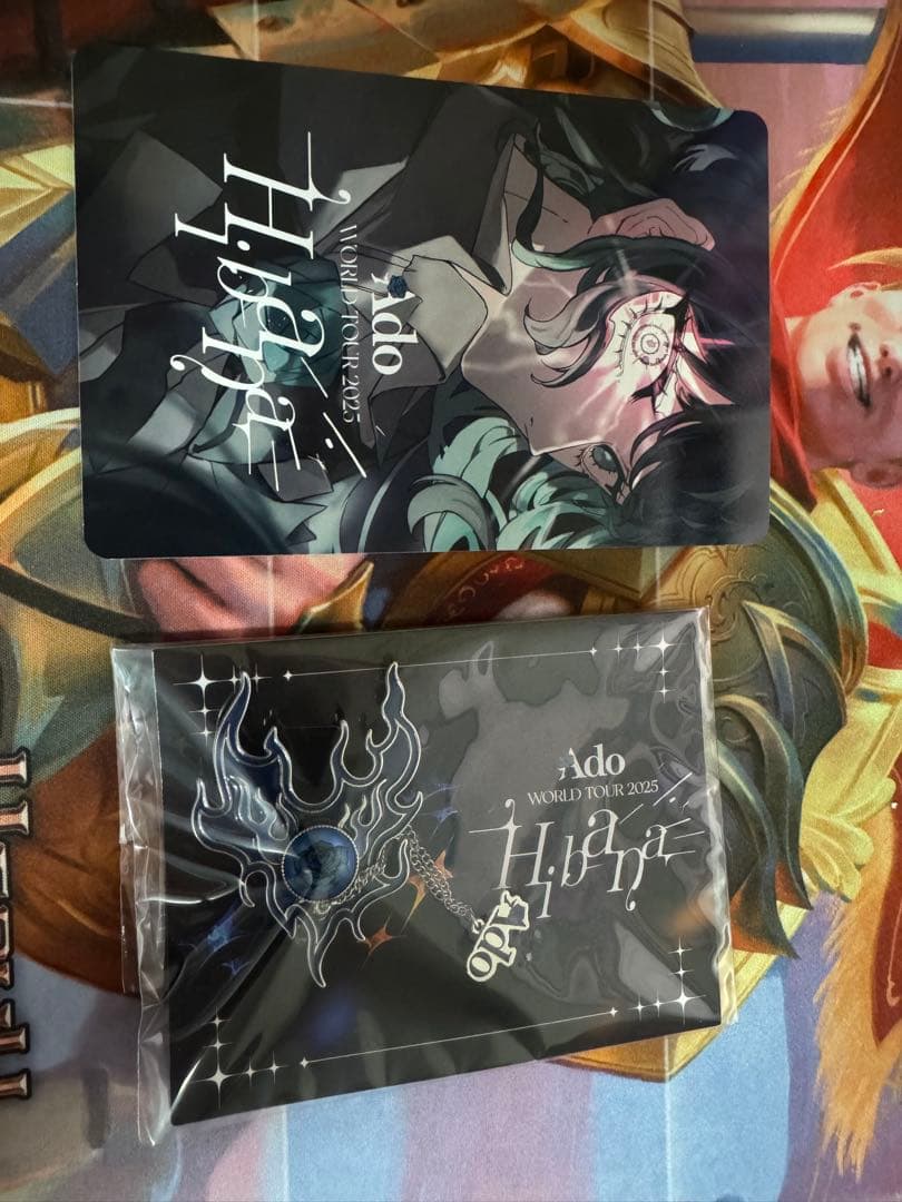 Ado Hibana VIP特典 ブローチ カード